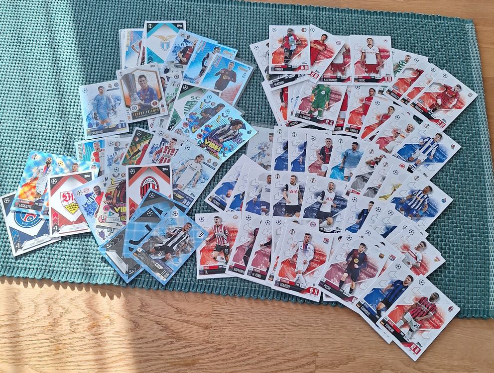 Topps Carte collezionabili: Lot Topps Match Attax Trading Card Game 2024/25 Viele Karten – Usato da Sissach venduto da luvama