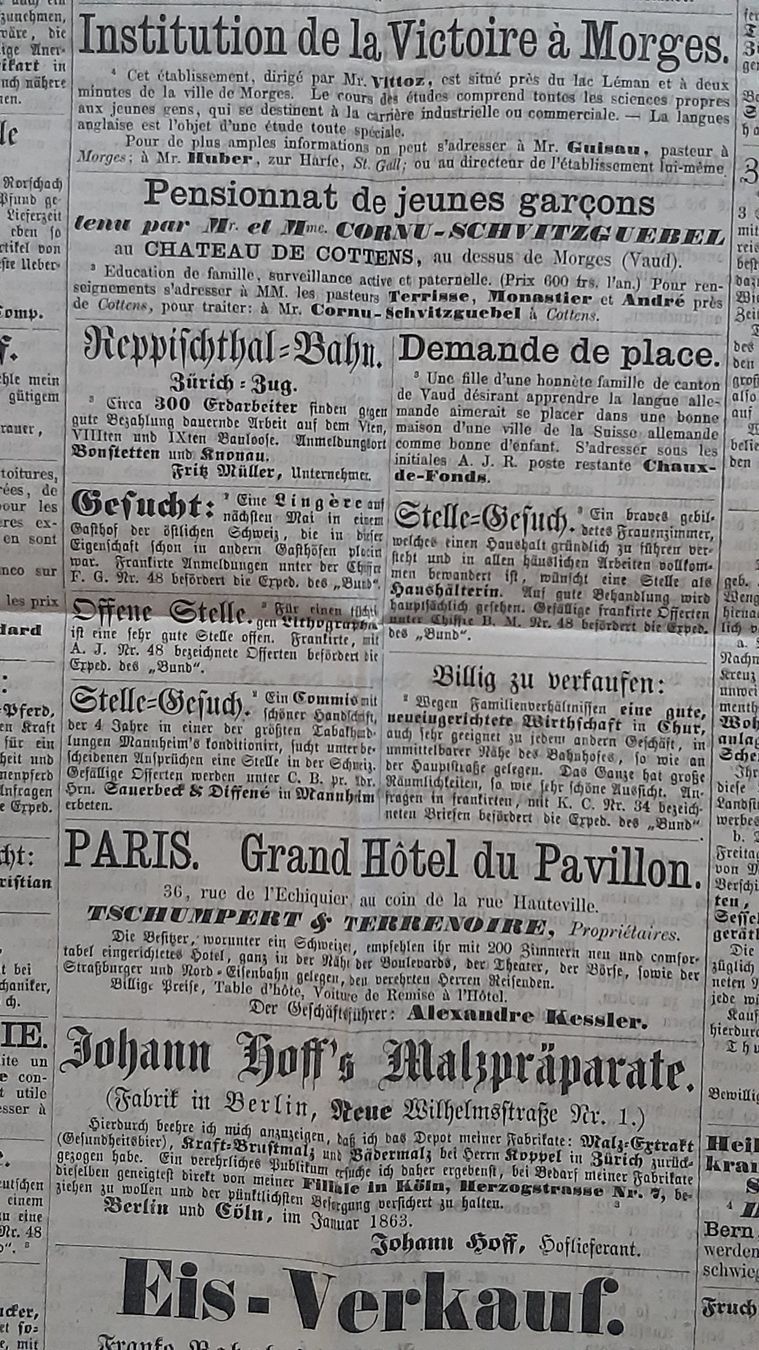 Documenti: Der Bund 1863 und der Bund 1914 – Usato da Biel/Bienne venduto da Vodeangere 5
