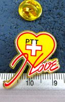 I LOVE 💛 PTT POST PIN ENAMEL