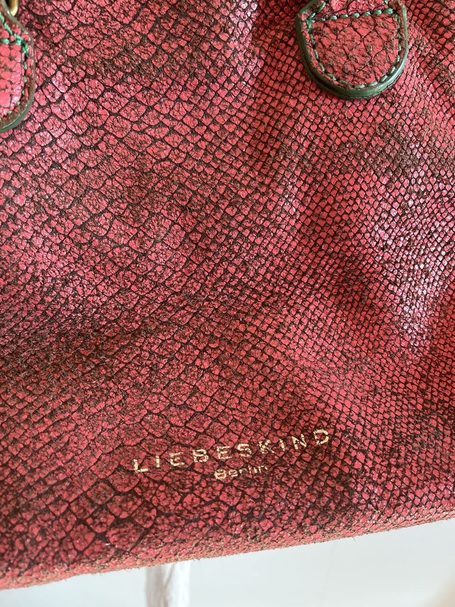 Liebeskind Borse da donna: Liebeskind Tasche Snake rot – Usato da Killwangen venduto da 2001wein 1