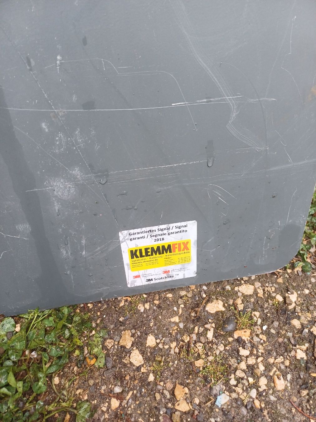 Ecriteaux: Baustellenschild – D'occasion à Wangenried par Recycler94 5