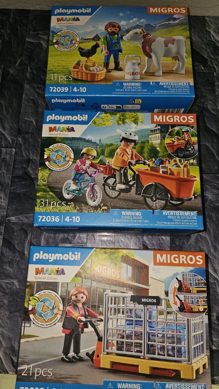 Playmobil Giocattoli: Playmobil Migros – Nuovo e nell'imballaggio originale da Dietikon venduto da teamomaria 1