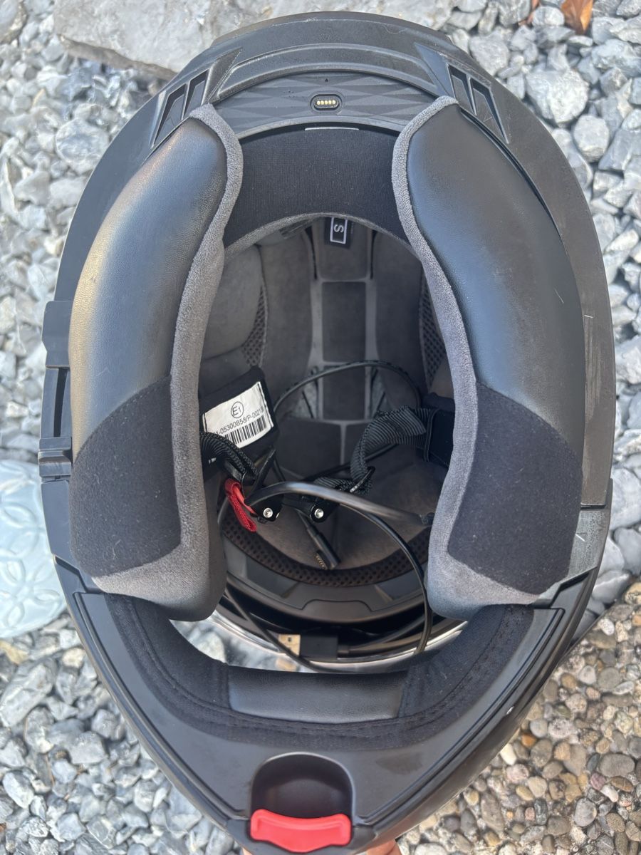 Sena Caschi & visiere: Sena Impulse Klapphelm Motorradhelm Helm schwarz matt – Usato da Rheinfelden venduto da dario045 2