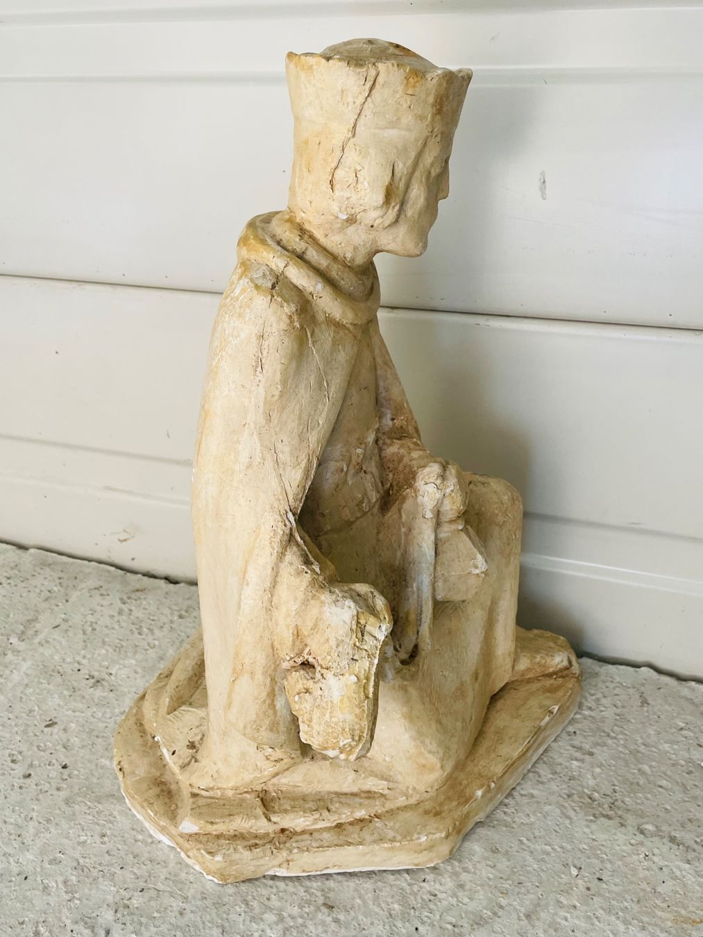 Sculture & Statue: Skulptur König Figur Statue – Usato da Lungern venduto da Barbados04 6