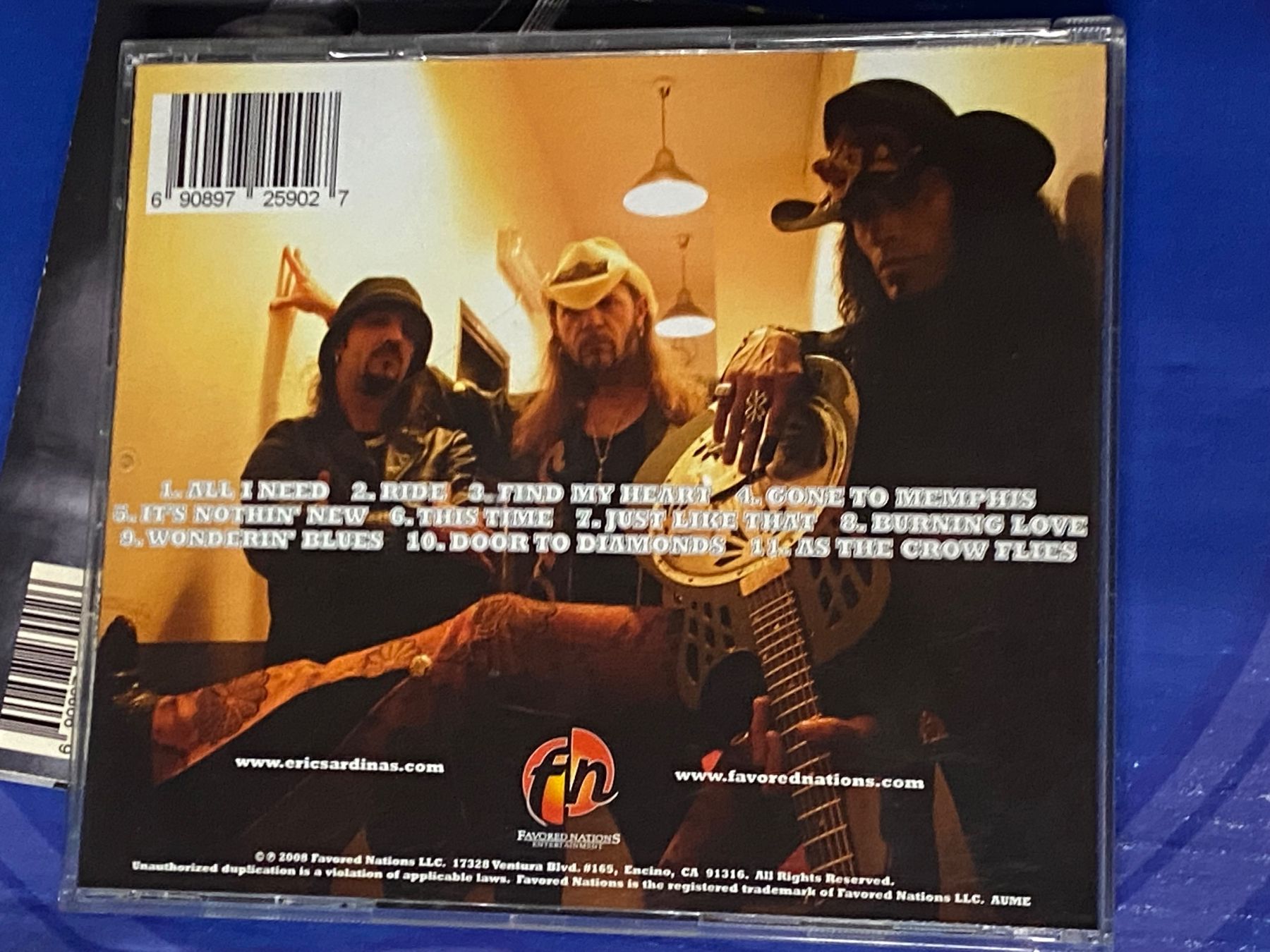 CD: Eric Sardinas And Big Motor 2x – Usato da Muri b. Bern venduto da AdidasCollector 2