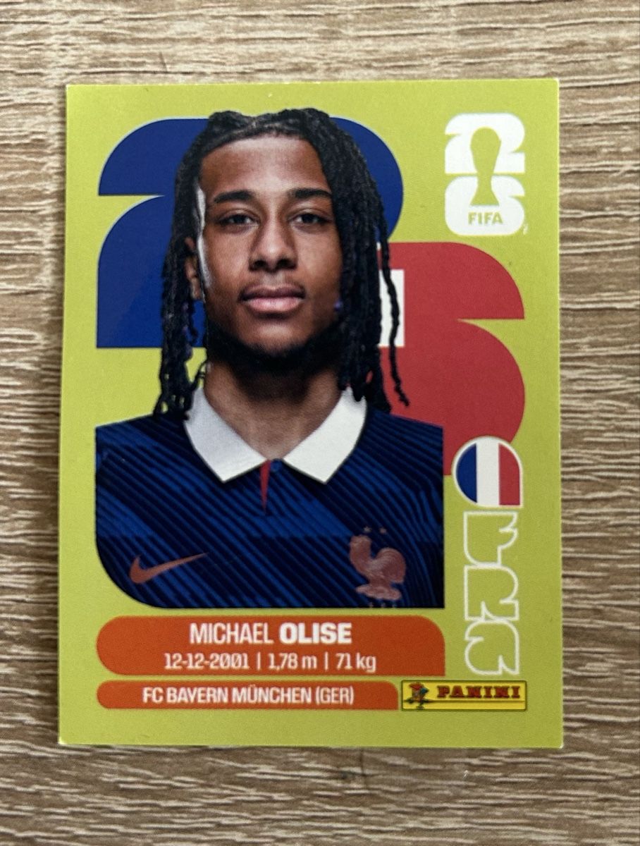 Panini Carte collezionabili: Michale Olise Panini Sticker – Nuovo (secondo la descrizione) da Romanshorn venduto da Millos13