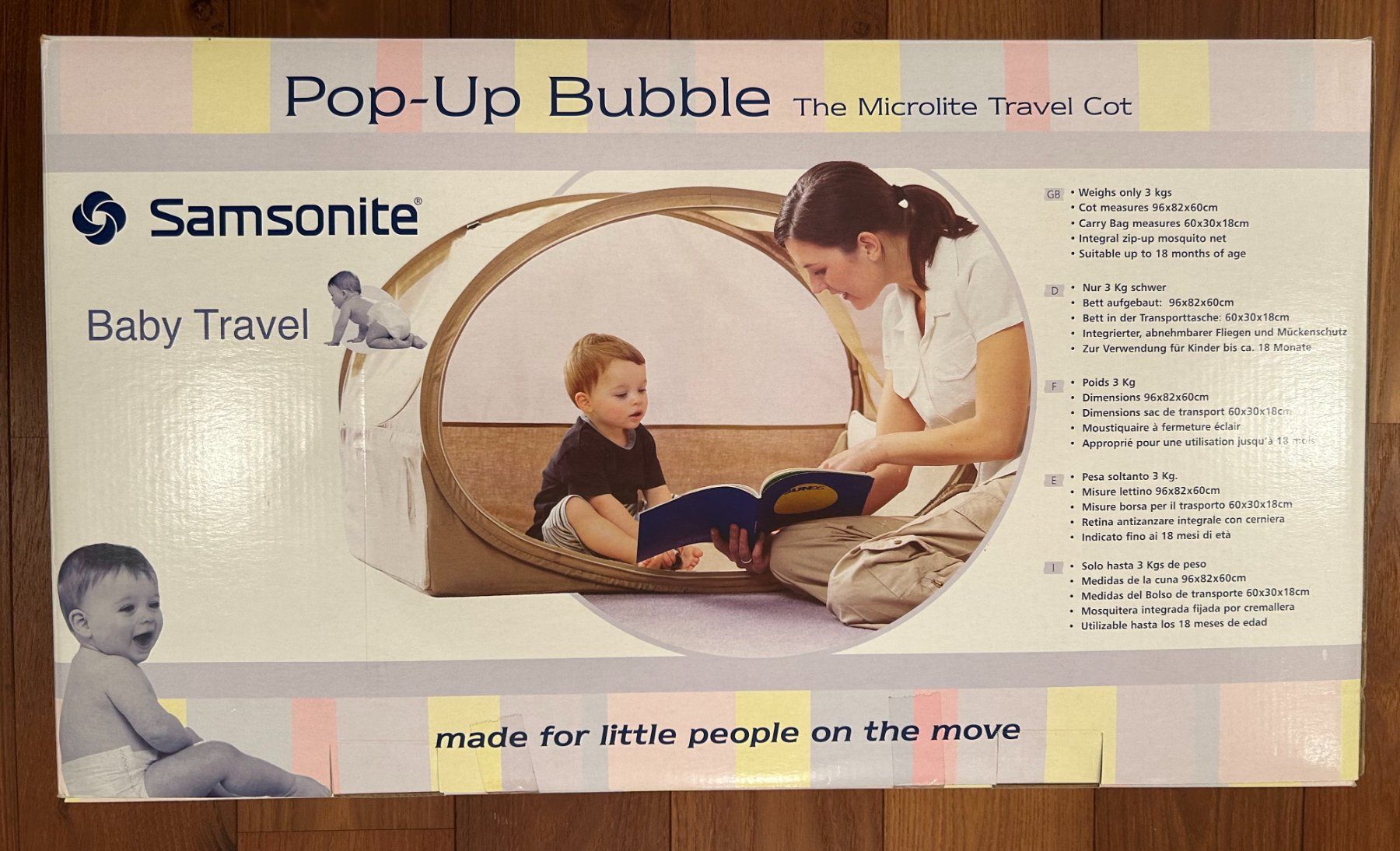 Samsonite Lits: Kinder Reisebett Samsonite Pop-Up Bubble – D'occasion à Rain par peb_qwf6