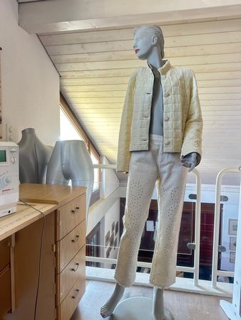 Schöne Seidenjacke