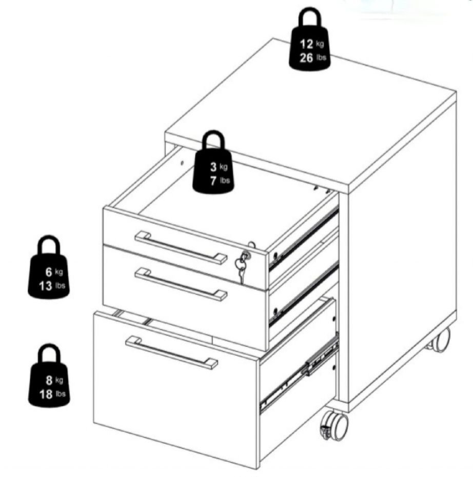 Bureaux: Meuble"bureau" Made Danemark/QUALITÉ TOP – Neuf (Voir description) à Etoy par MyStyleMyMode 9
