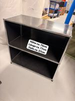 USM Haller Regal zwei Fächer schwarz neuwertig