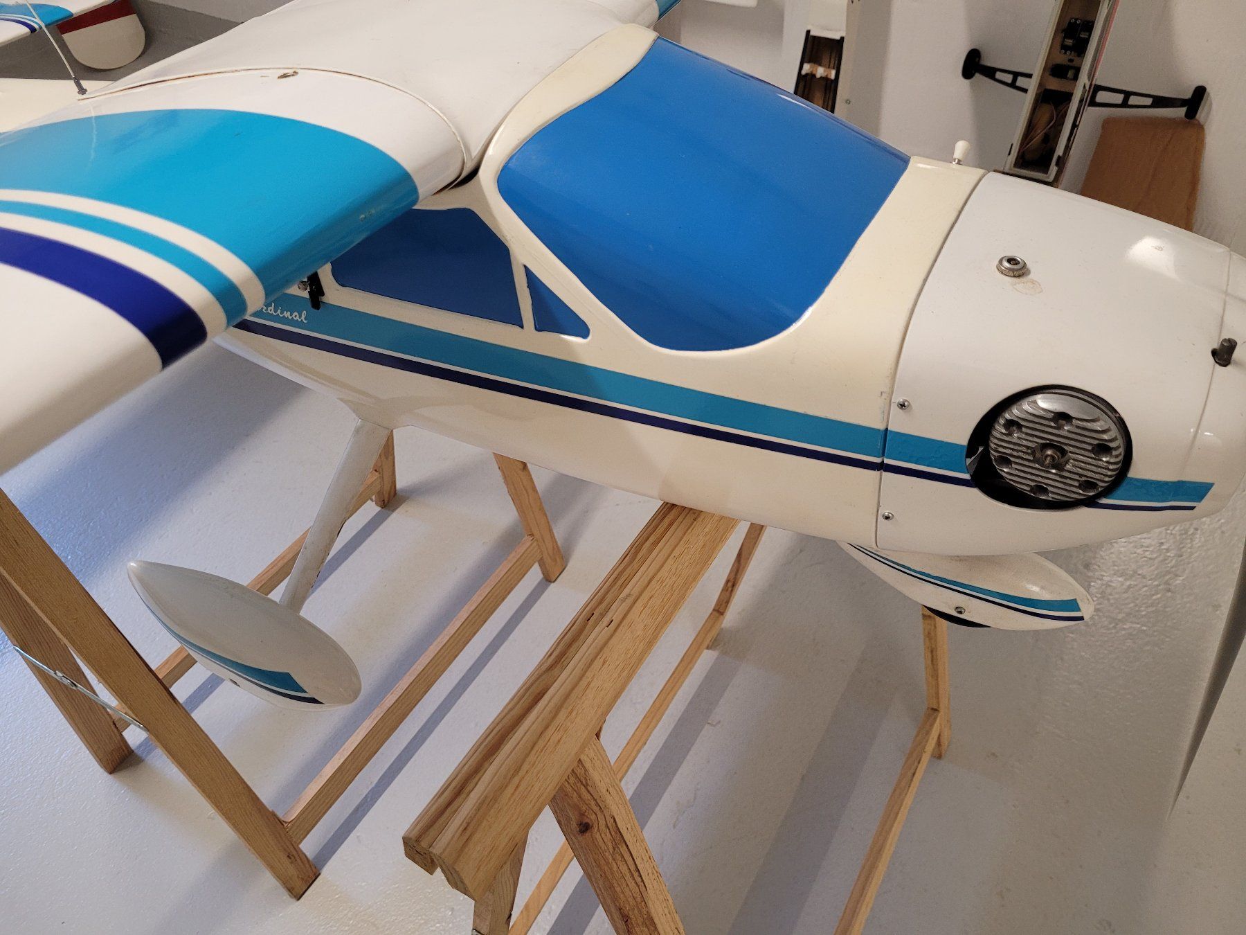 Cessna Modellismo RC: Grosse, schöne Cessna Cardinal, mit Motor und Servos – Difettoso da Winterthur venduto da testi67 3