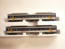 LIMA N NPZ SBB 2 PERSONENWAGEN NEUWERTIG ODER NEU + TEIL OVP