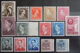 Belgien Lot mit alten Werten XXI