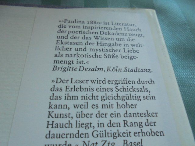 Libri: Jouve: Paulina 1880 – Usato da Hinwil venduto da Glasperlen 2