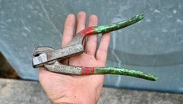 VINTAGE Handstanzer Zange/ Whitney Metal Tool Nr. 141-2