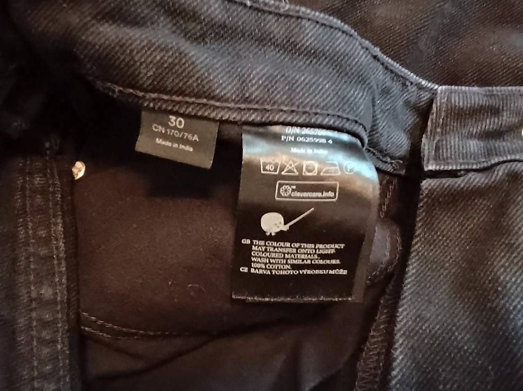 Jeans: Schwarze Jeans von Monkl – Usato da Zürich venduto da Melianea 2