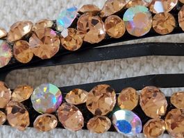 7,5 cm Haarspange Strasssteine, Strass, Haare, Haarschmuck