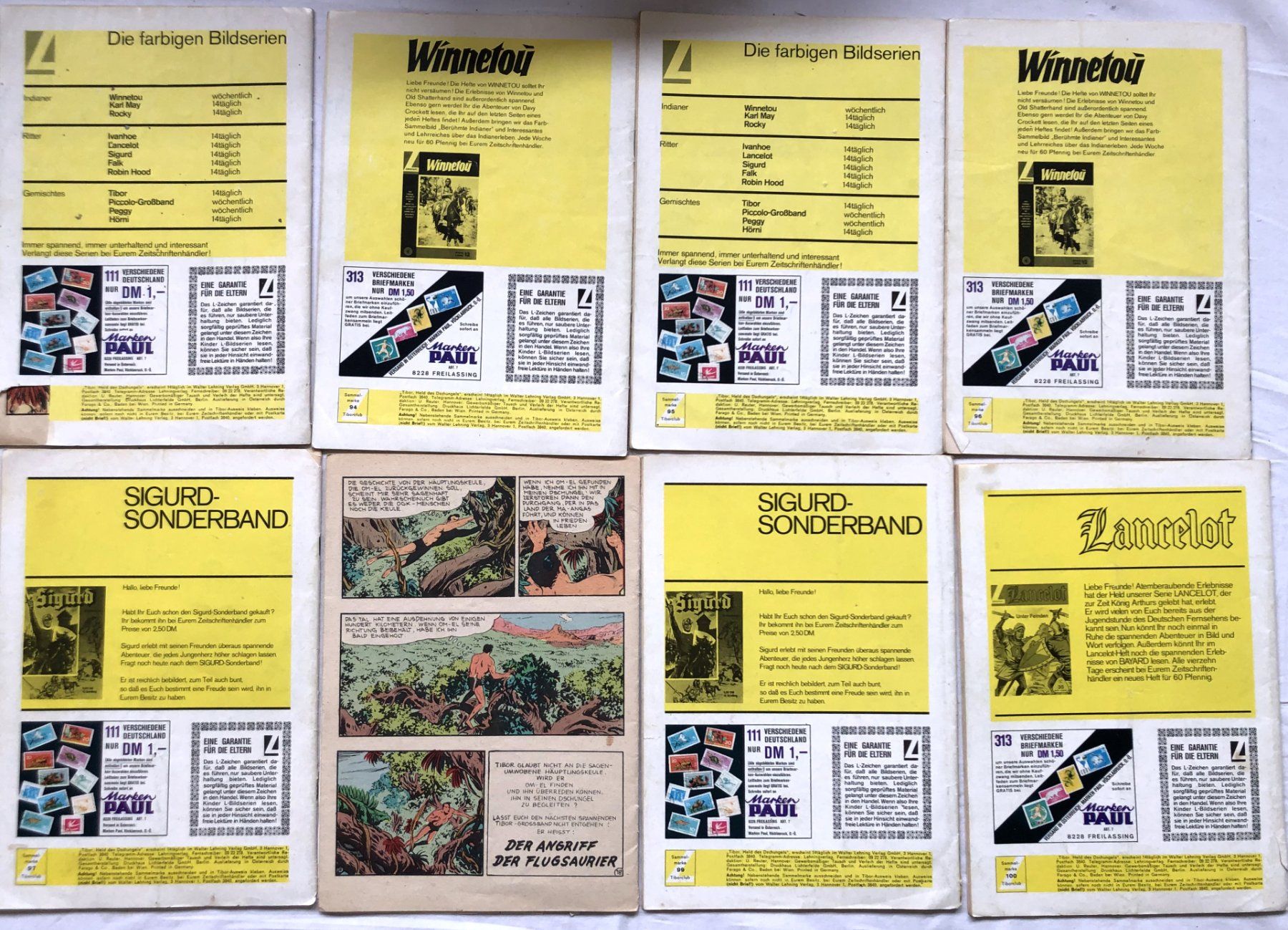 Comics: 28x Hefte - TIBOR - HELD DES DSCHUNGELS - Nr.85-112 – Gebraucht aus Schaffhausen von durruti 4