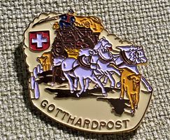 N561 - Pin Gotthardpost Postkutsche