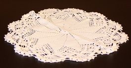 Deckchen gehäkelt Ø 45cm (47)