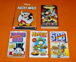 Walt Disney/ Bücherpaket mit 5 Bänden. (2200 Seiten!!!)