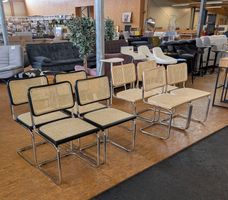NEU Retro Freischwinger mit Wiener Geflecht