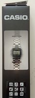 Casio Digitaluhr Edelstahl silberfarben neu