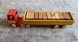 Holzspielzeug, Lastwagen, 52cm, Massivholz 