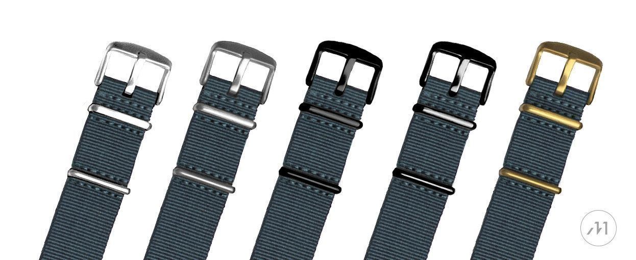 Cinturini per orologio: 20.00mmNATO brac.montre|Armbanduhr|Stahl – Nuovo e nell'imballaggio originale da Ligerz venduto da micla.shop 1