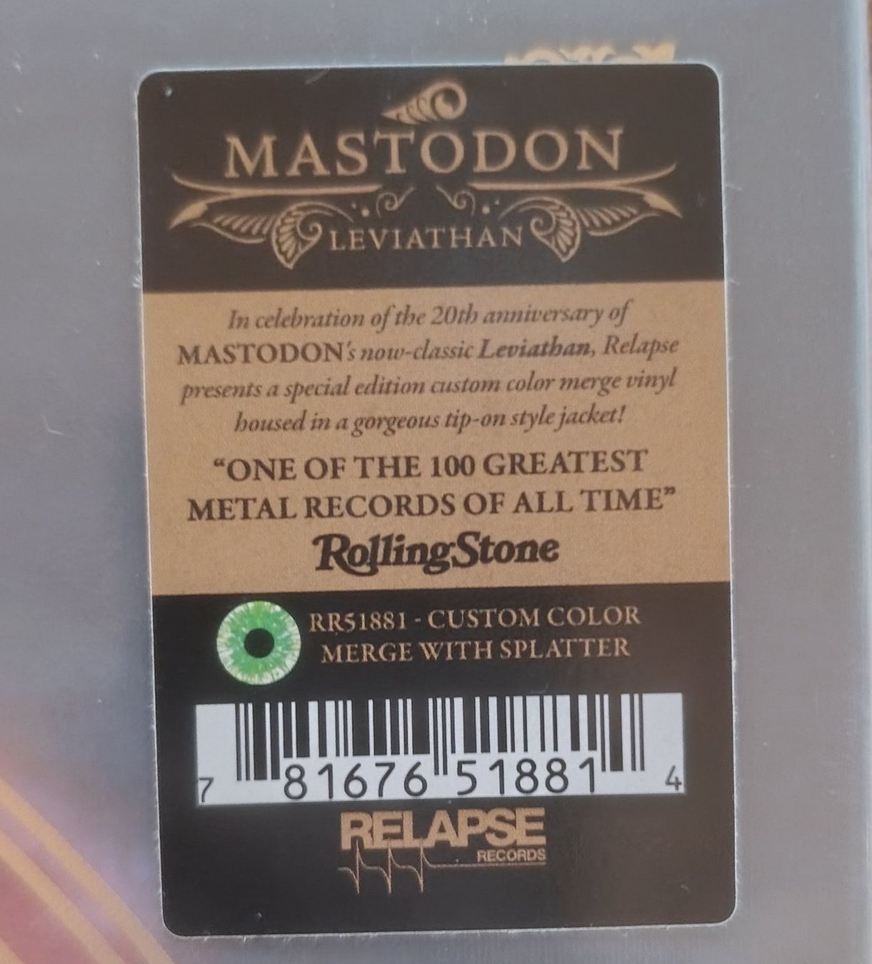 Dischi in vinile: Mastodon-Leviathan 20th Anniversary Edition – Nuovo e nell'imballaggio originale da Guttannen venduto da rumo66 2
