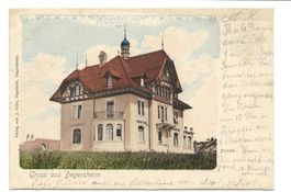 Gruss aus Degersheim (SG) Villa - Wohnhaus - 1903