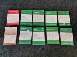 1:50000 Wanderkarten, Landkarten, Schweizer Wanderkarten