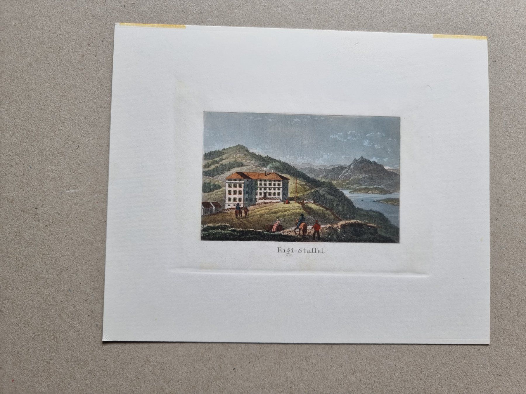 Stiche: RIGI STAFFEL AQUATINTA – Gebraucht aus Gersau von grafik-kunst