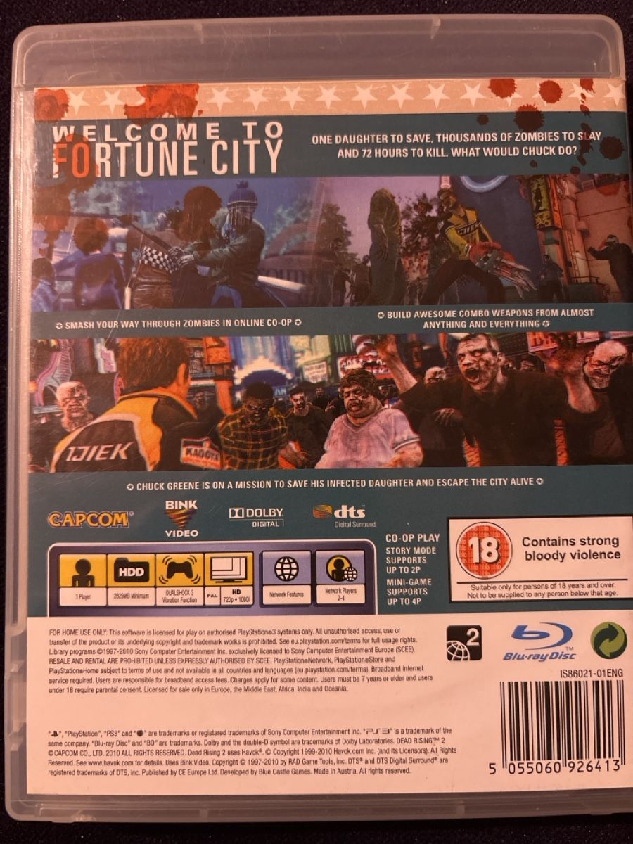 Sony Jeux: Dead Rising 2 PS3 Spiel – D'occasion à Zürich par hiddentreasures_zh 1