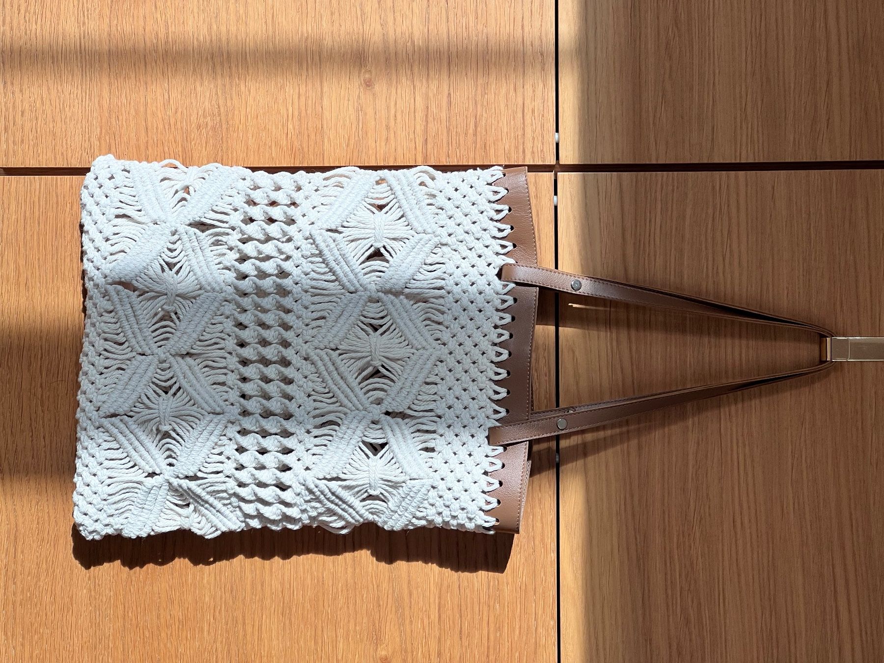 Taschen für Damen: Handmade Makramee Tasche – Neu (gemäss Beschreibung) aus Volketswil von markiza01 1