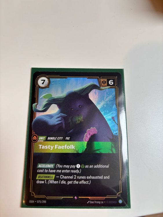 Riftbound Tasty Faefolk gebr. (League of Legends TCG) (Gebraucht) in ...