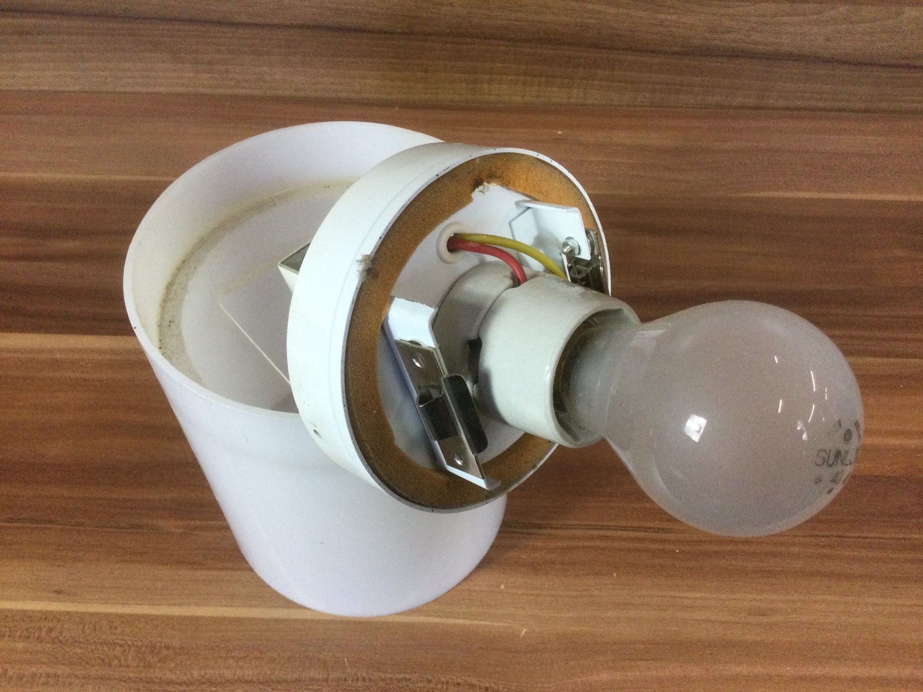 Lampadari & plafoniere: Gebrauchte Wandlampe Deckenlampe Plexi Glas – Usato da Wangen SZ venduto da kuriosum12 5