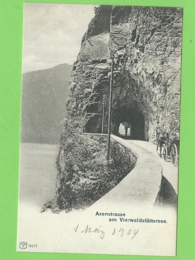 Cartoline postali: Axenstrasse am Vierwaldstättersee – Nuovo (secondo la descrizione) da Zürich venduto da t24_de
