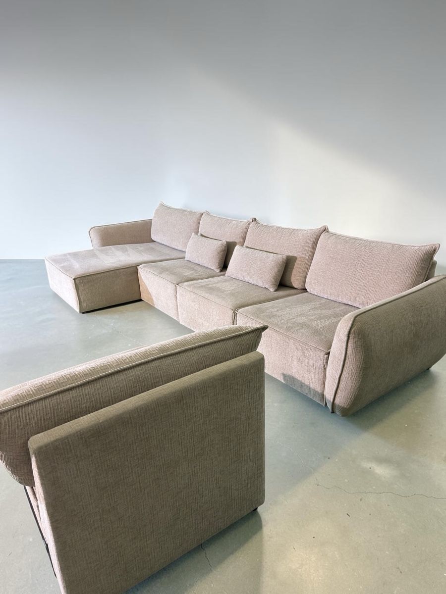 Divani: Modulares Sofa Beige von Mazzini Sofas Made in Italy – Usato da Fehraltorf venduto da Sofalab.swiss 2