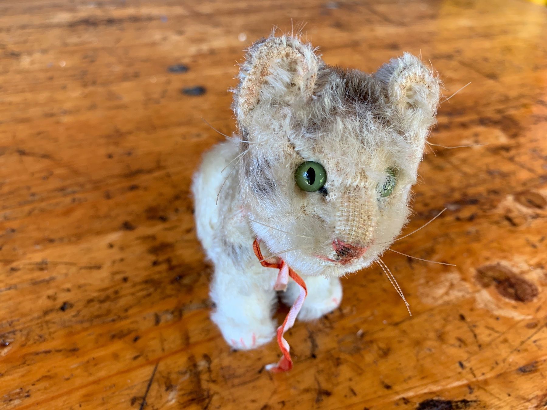 Steiff Spielzeuge: seltene antike herzige Steiff Katze – Gebraucht aus Feldbach von Olive1 8