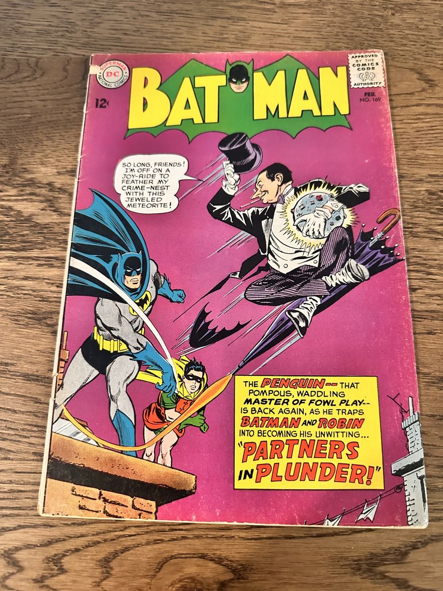 Fumetti: Batman 169 5.0-5.5  – Usato da Gattikon venduto da 386ComicEmpire