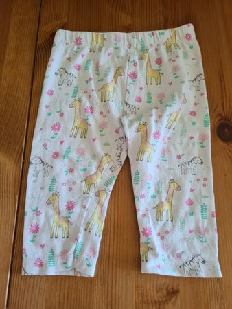 Leggings Giraffen Muster Grösse 62