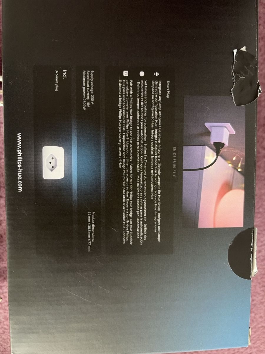 Philips Unità & Adattatore: Philips Hue Smart Plug Set (2 Stk.) - NEU – Nuovo (secondo la descrizione) da Oberkirch LU venduto da moia76 2