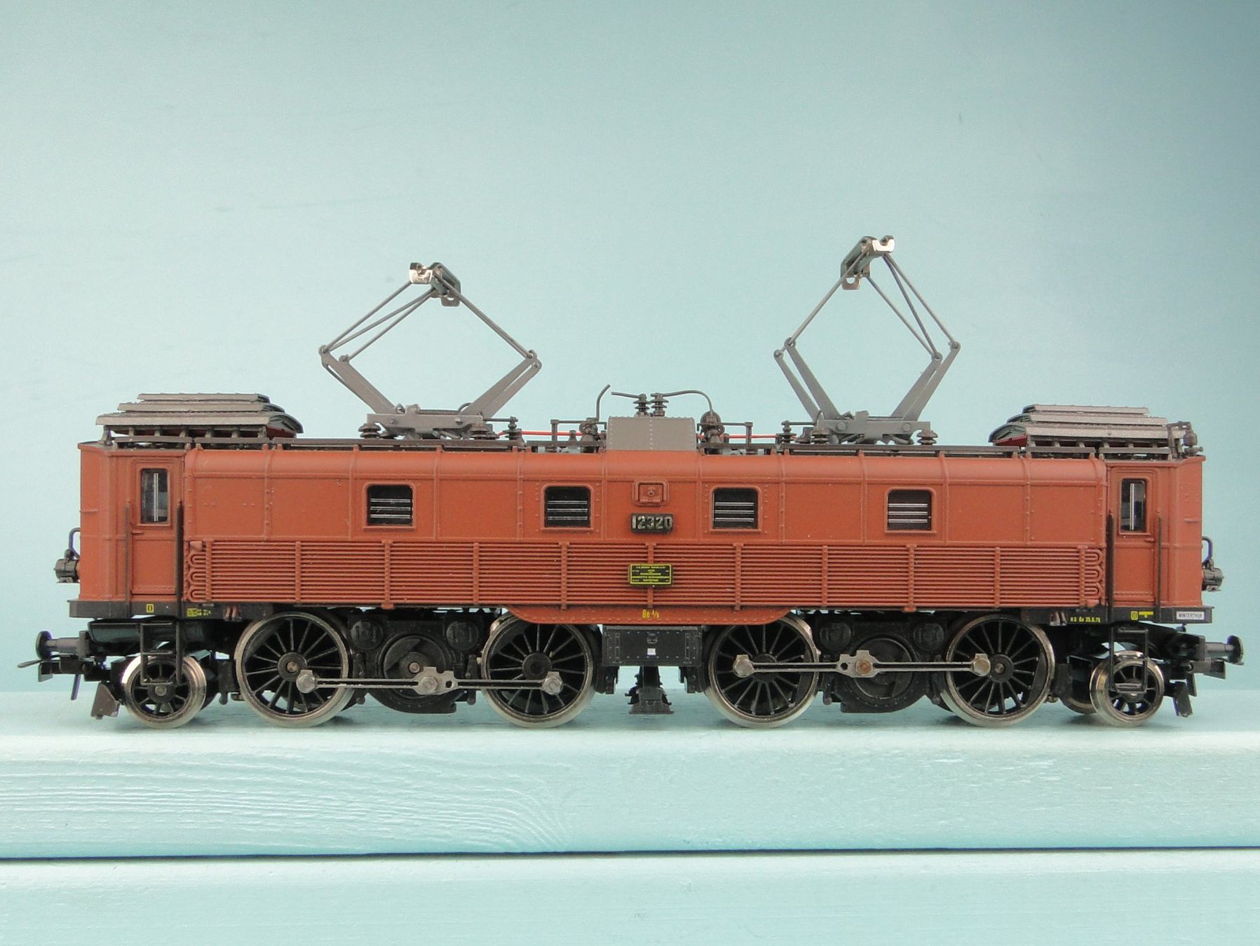 Roco Modelleisenbahnen: Roco 4191 B Be 4/6 braun – Gebraucht aus Bülach von cann11 7