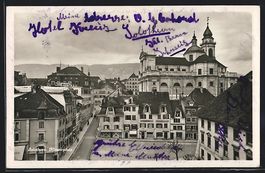 AK Solothurn, Klosterplatz, 1932