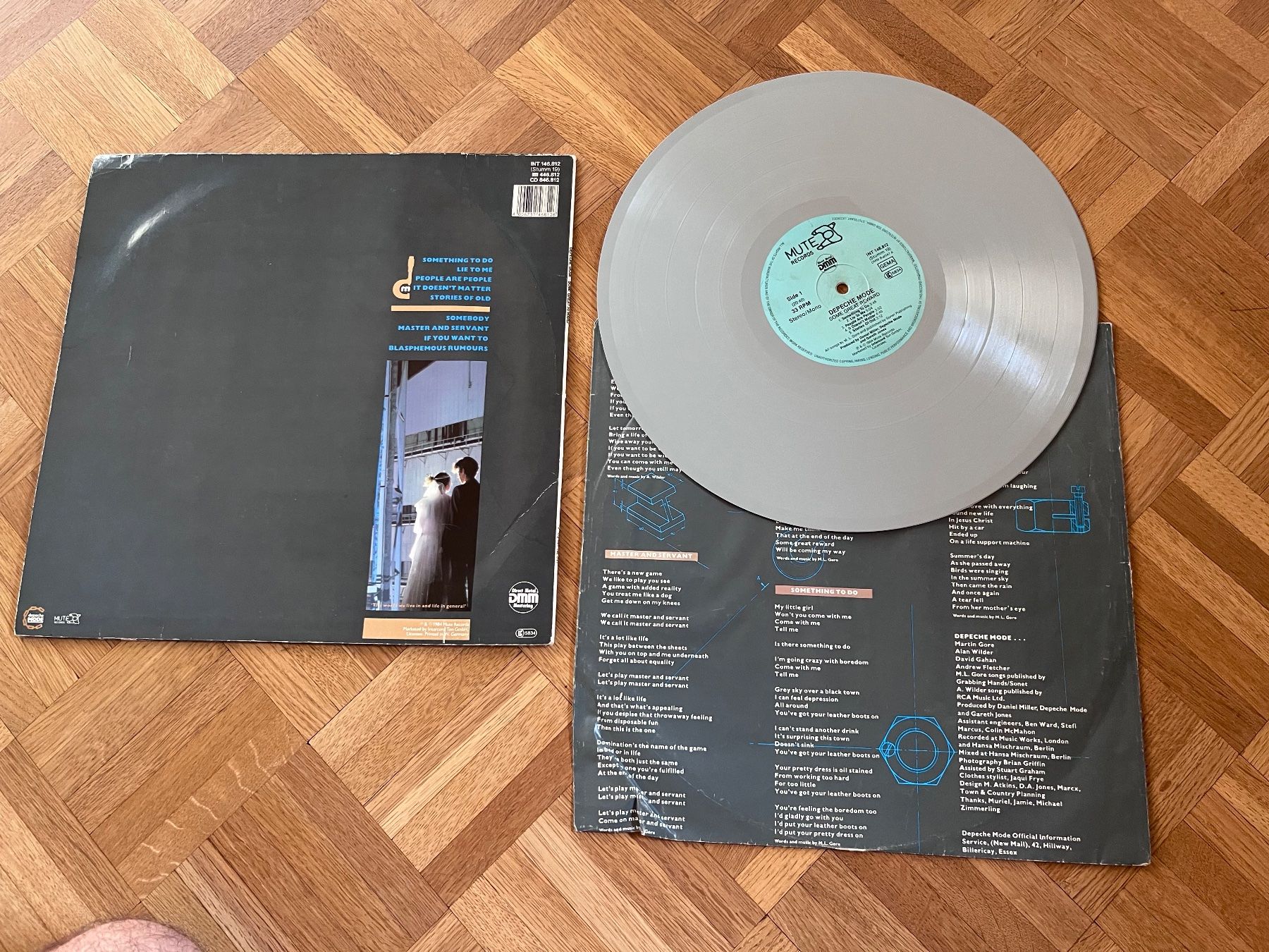 Vinyles: Depeche Mode - Some great Reward – D'occasion à Giebenach par Wurlitzer70 1