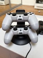 Sony PlayStation 4 500GB Weiss mit 2 Controllern