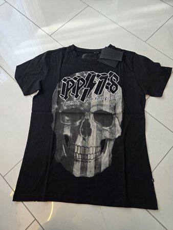 Philipp Plein Herren T-Shirt, Grösse XXL, Neu mit Etikett