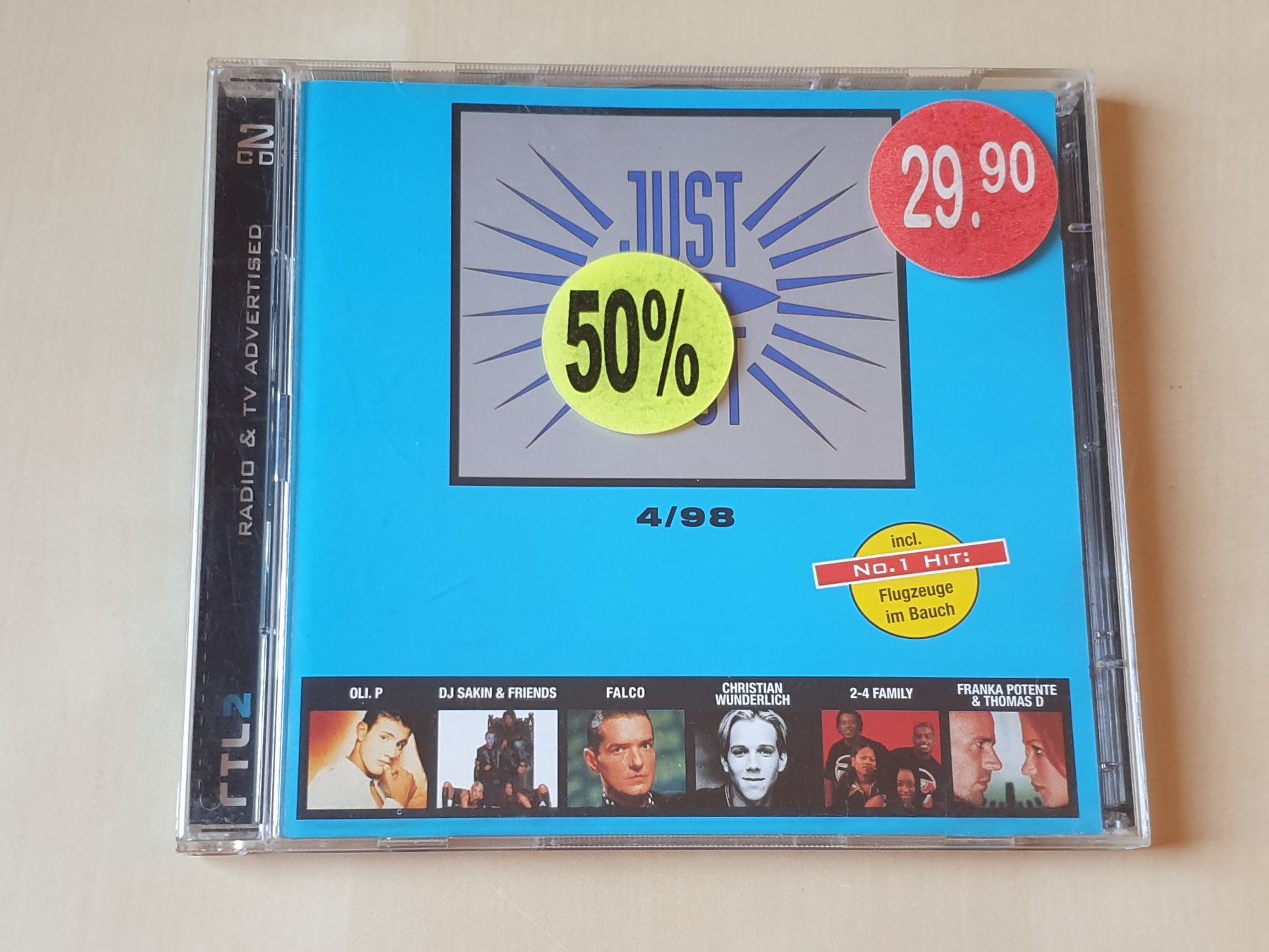 CDs: Just the Best 4/98 – Gebraucht aus Stansstad von collectorsshop