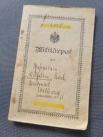 Deutsches Reich -WEHRPASS-EK1/EK2 Eintrag